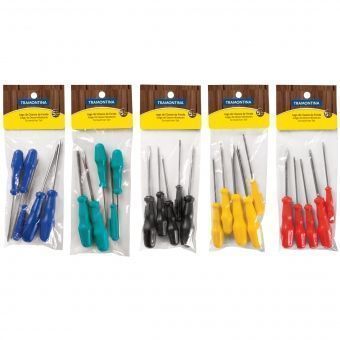 Jogos de chaves de fenda 25 peças Tramontina Cód. 41516425