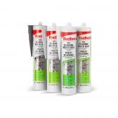 Silicone Acético Fischer - 12 Unidades