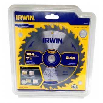 Serra Circular Corte Rápido 184mm 24d Irwin